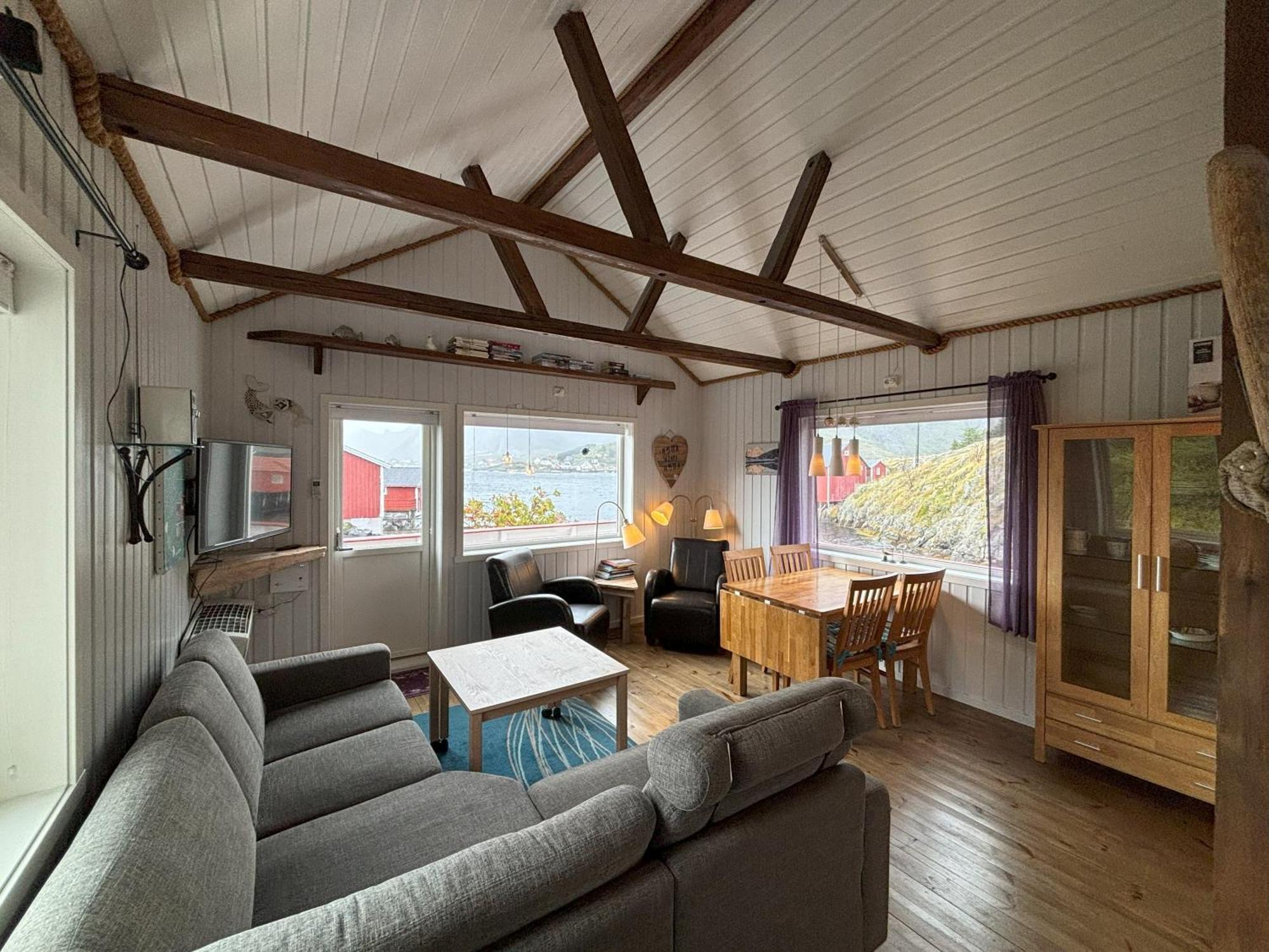 Buodden Rorbuer - Fisherman Cabins Sørvågen المظهر الخارجي الصورة