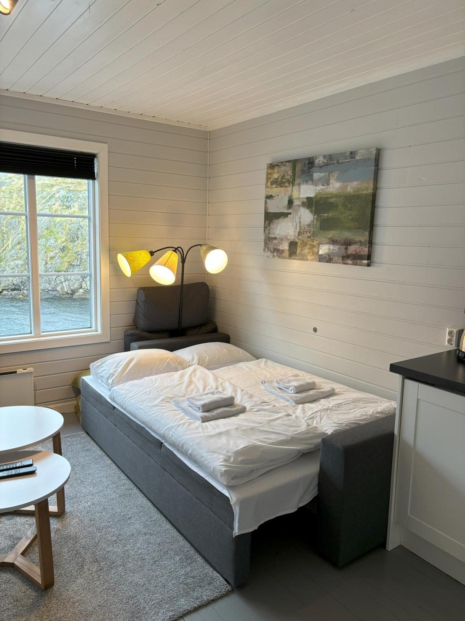 Buodden Rorbuer - Fisherman Cabins Sørvågen المظهر الخارجي الصورة