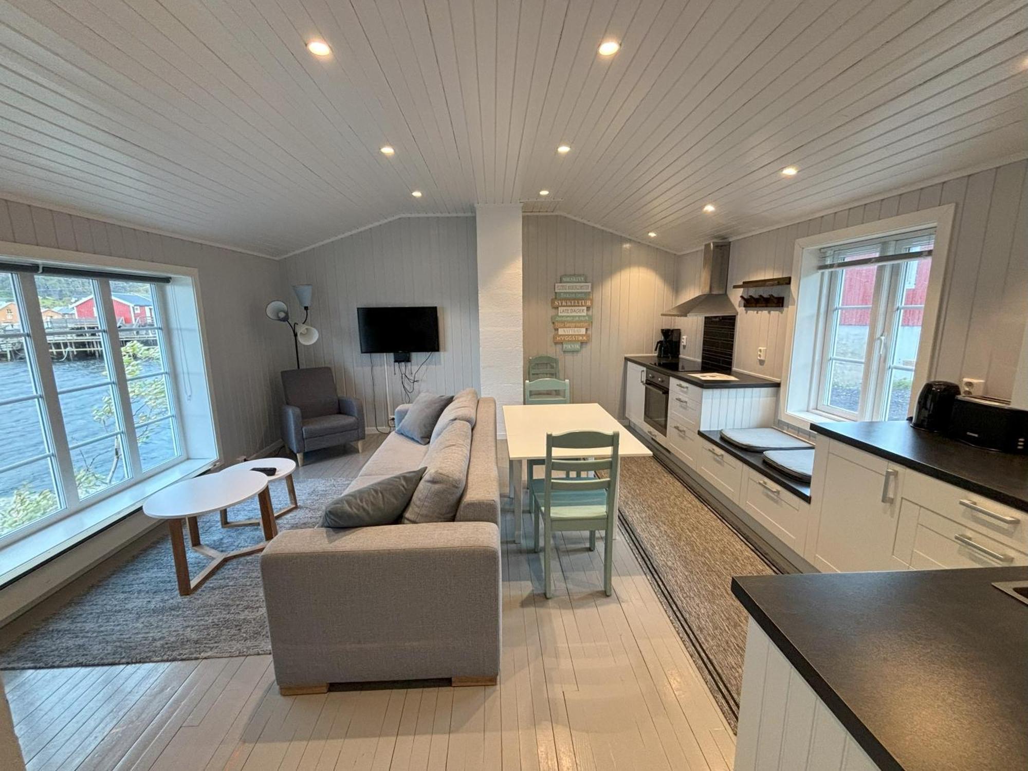 Buodden Rorbuer - Fisherman Cabins Sørvågen المظهر الخارجي الصورة